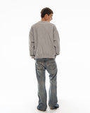 Euro Stars Crewneck Grey Melange
