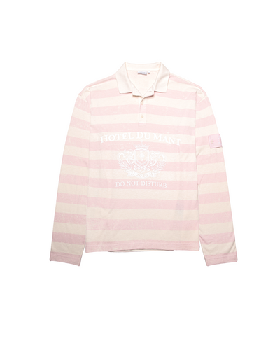 Do Not Disturb Polo Pink Marshmallow